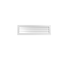 Ekena Millwork Vertical Surface Mount PVC Gable Vent w/ 2"W x 2"H , Brickmould Sill Frame, 40"W x 12"H GVPVE40X1203SN - alternate 1